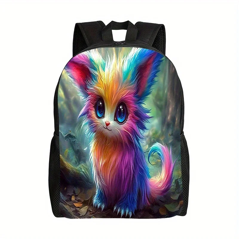 

Рюкзак с принтом «Фантастический лес» — легкий школьный рюкзак для подростков с регулируемыми лямками и отделением для ноутбука.