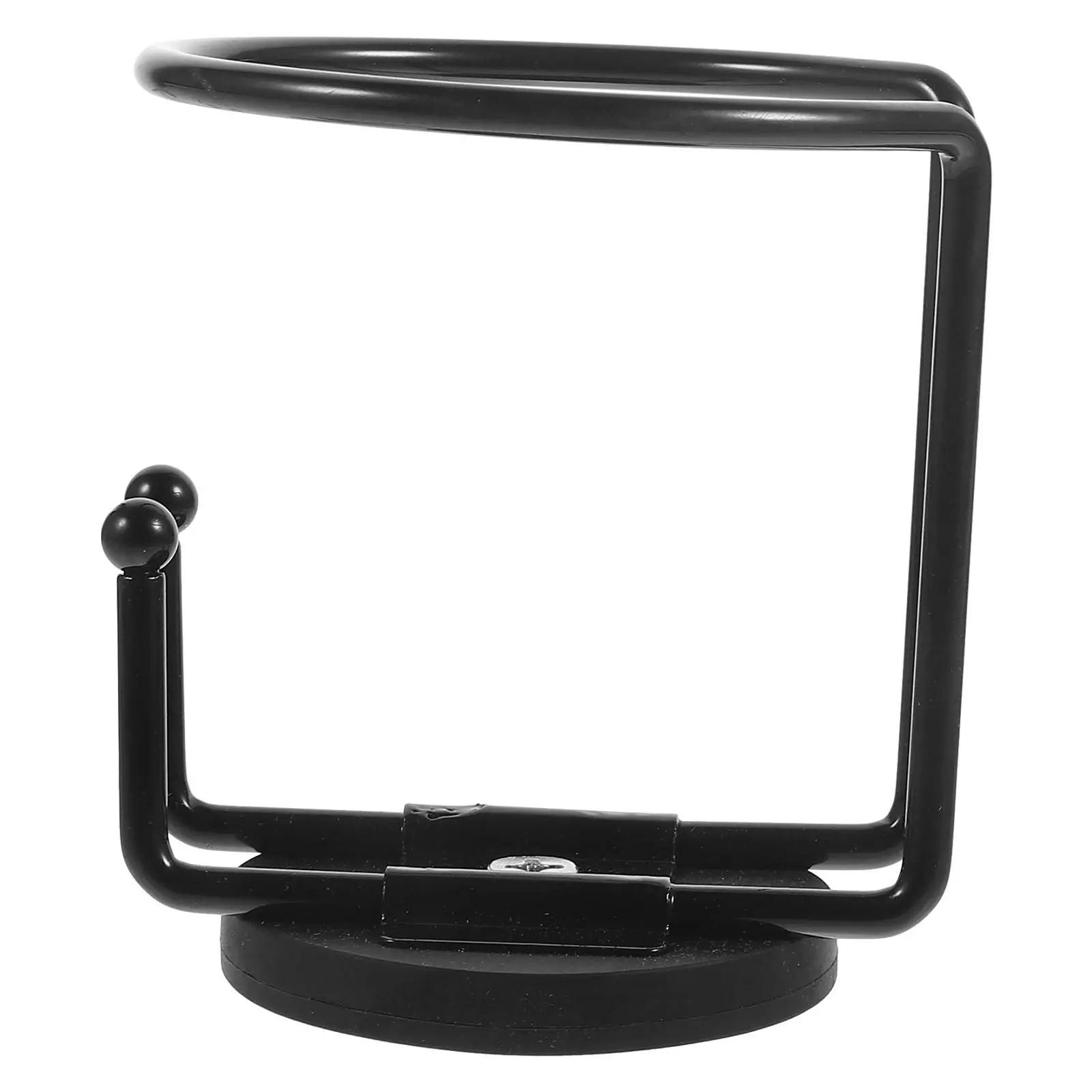 

Metal Cup Holder Sturdy Iron Universal Bottle Storage Car Drink Stand Magnetic For Automotive Lightweight Portable