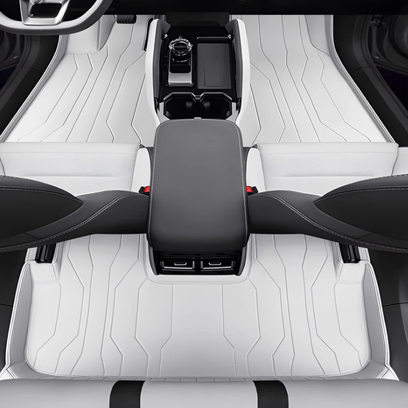 

For Chery ICAR 03 Jaecoo J6 2024 2025 Full Surround Floor Mat PU Material Car Interior Decoration Accessories