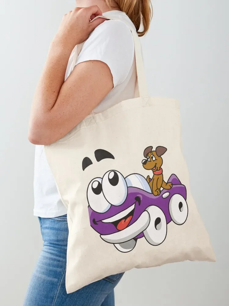 Bolso de mano Putt Putt, bolso de compras para mujer, bolsos reutilizables, bolso de tela personalizado, bolso estético