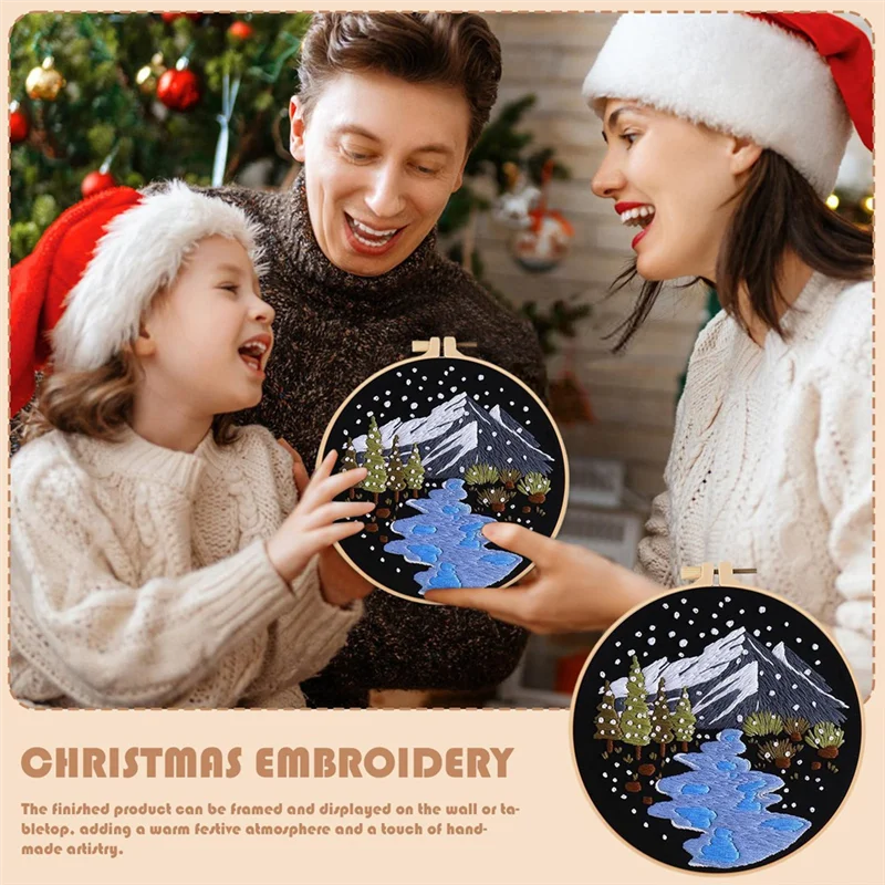AWAH Kar Manzarası Nakış Noel - Embroidery Room incelemesi ve fiyatı