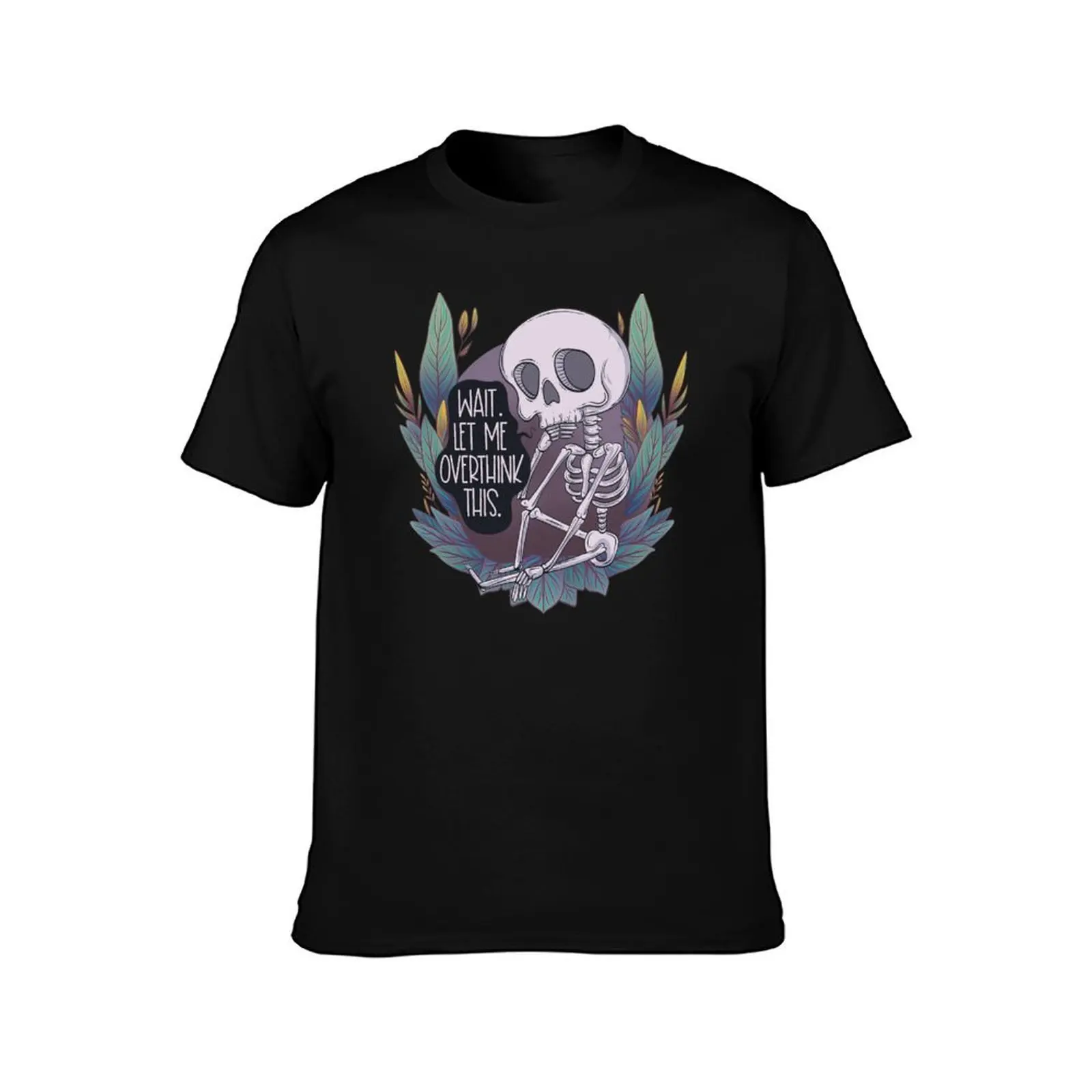 Wait. Let me overthink this. Skeleton T-Shirt Work Outdoor for Men T-Shirt