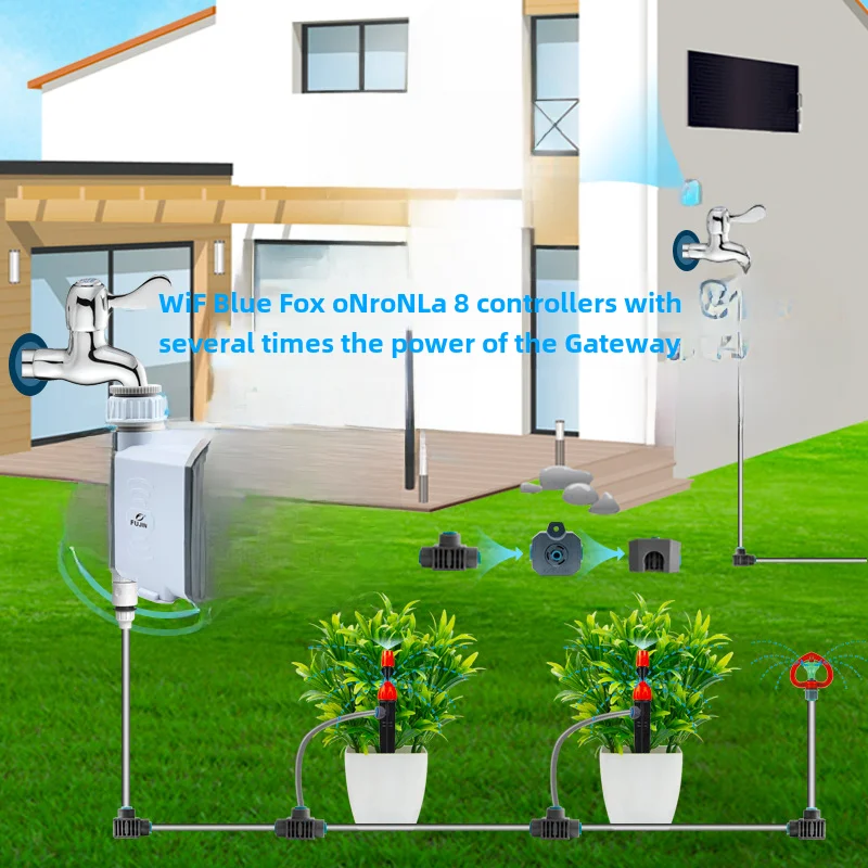 Irrigation Bluetooth wifi gateway flower watering controller timed watering artifact automatic smartphone remote timer