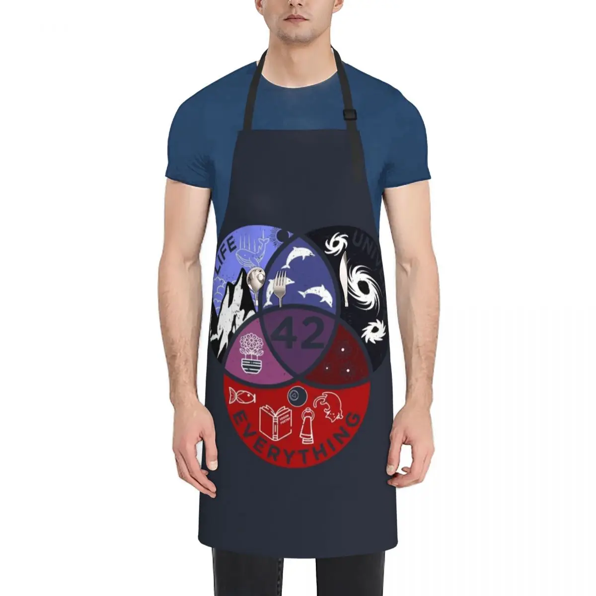 The Answer To Everything Apron Kitchen For Men House Things For Home And Kitchen Apron