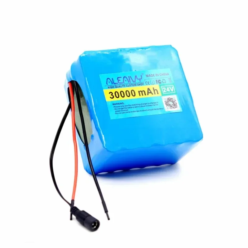 18650 6S6P 24V 20Ah 25.2V Lithium Battery Pack Batteries for Electric Motor Bicycle Ebike Scooter Wheelchair Cropper with BMS