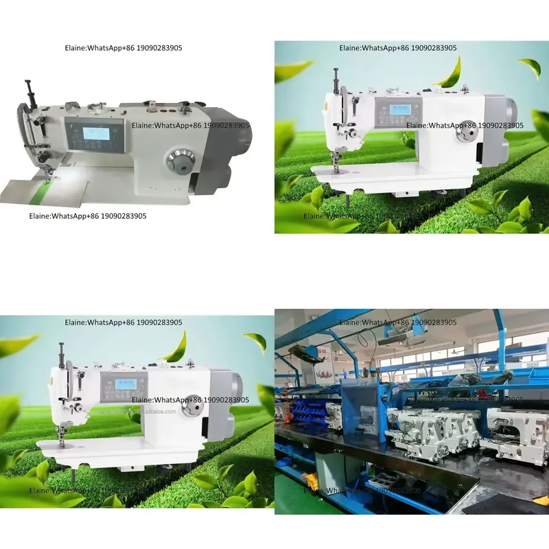 QK-5490-7-D3 Garment Machinery Computerized Stepping Upper Differential Lockstitch Industrial Sewing Machines