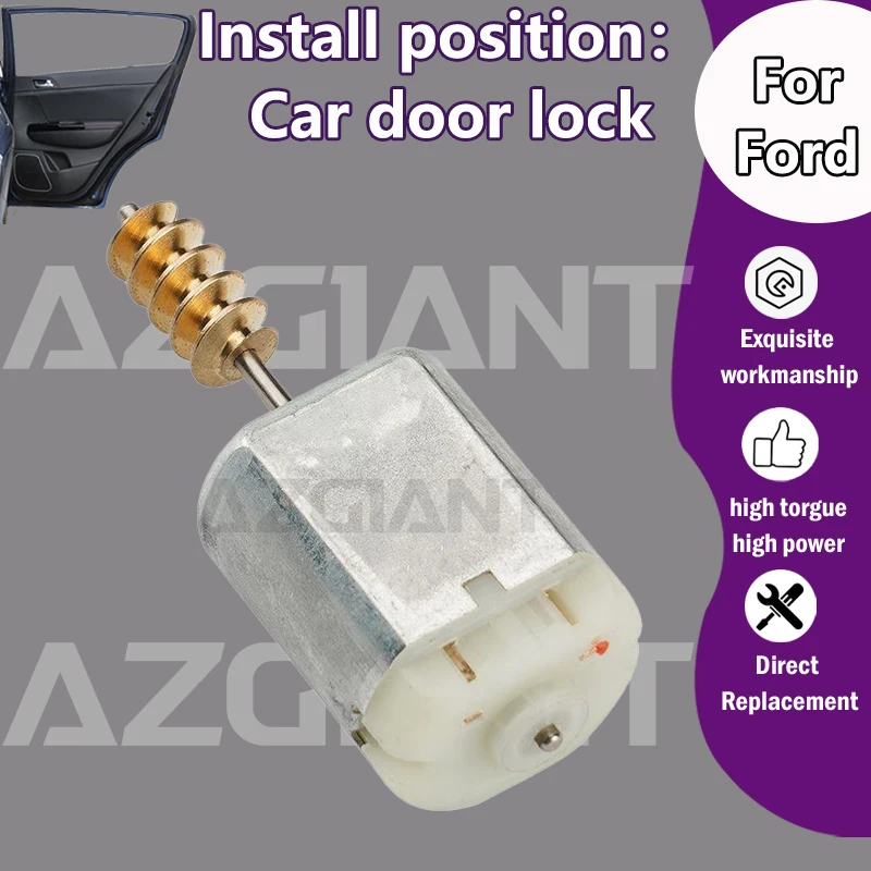 

For Ford F150 LARIAT/Lobo/Mustang/Edge Car Lock System Door 12V Motor Actuator pure copper carbon brush spare part high effiency