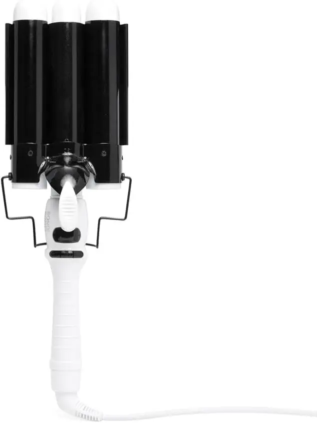 

32mm Ceramic Tourmaline Curling Wand for Natural Waves, Fast Heat Up & Long Lasting Styling