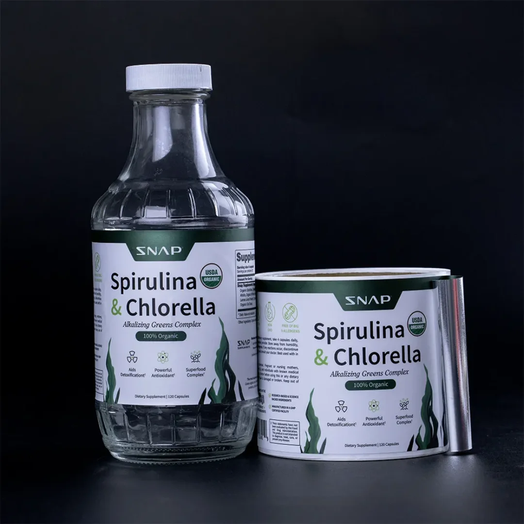 Waterproof Oil-resistant Cosmetic And Skin Care Product Labels Customizable Beauty Product Stickers for Packaging