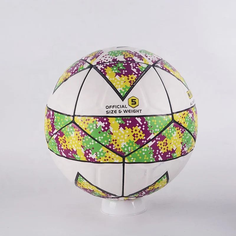 Officiële wedstrijd thermisch gebonden aangepaste voetballen maat 5, professioneel nylon wond indoor wedstrijdvoetbal