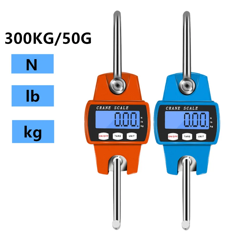 300kg/50g Mini Kran Waagen Haken Skala Elektronische Balance Industrielle Schleife Gewicht Balance Heavy Duty Hängen Küche mit einem gewicht von