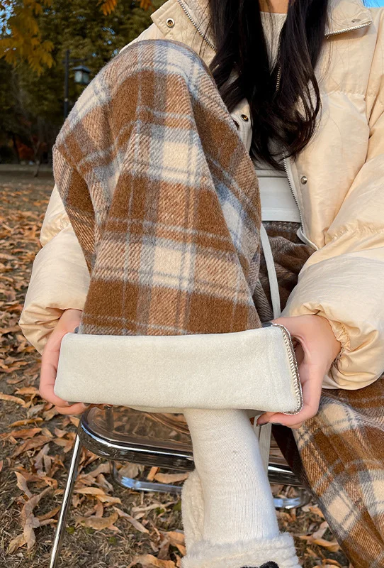 

Широкие брюки, качественные женские весенние вязаные брюки со средней посадкой на шнуровке, милые плиссированные эластичные брюки на шнуровке, мягкие молодежные персиковые брюки