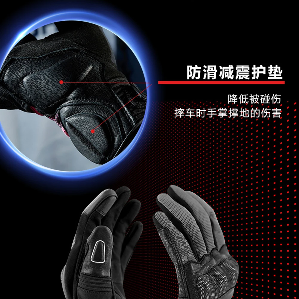 Water repellent Motocross Gloves Wear-resistant Women's Biker Pants Anti-fall Motorcycle Equipment Anti-slip Motorcycle Gloves