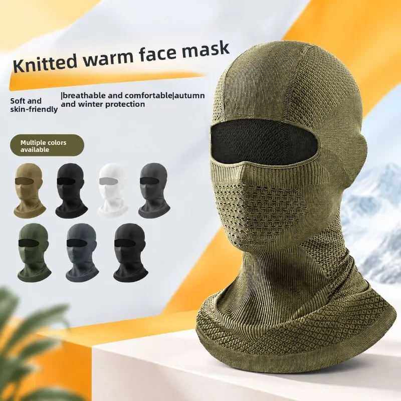 Fleece Thermal Winter Protective Face Mask for Motorcycle Riding Skiing Outdoor Sports