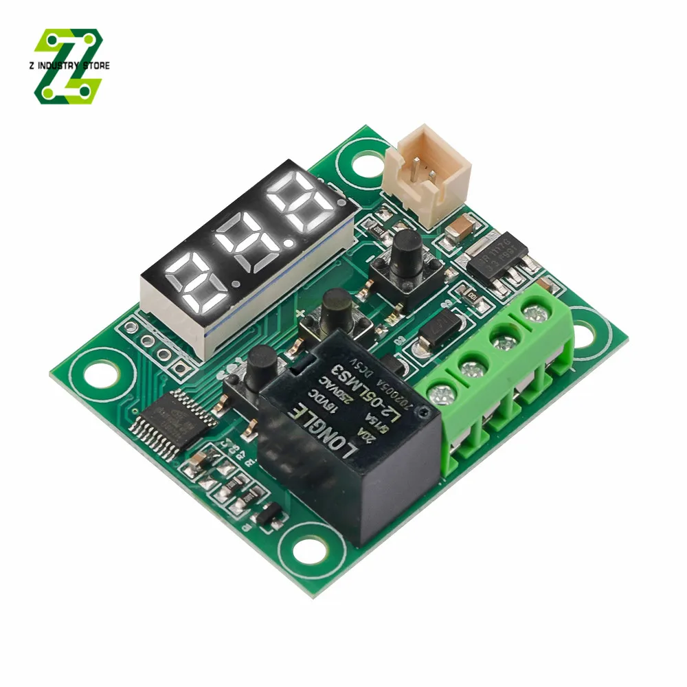 W1209 Temperature Controller Relay Module DC 5V Digital Thermostat Temperature Control Thermostat Switch Plate -50-100 C