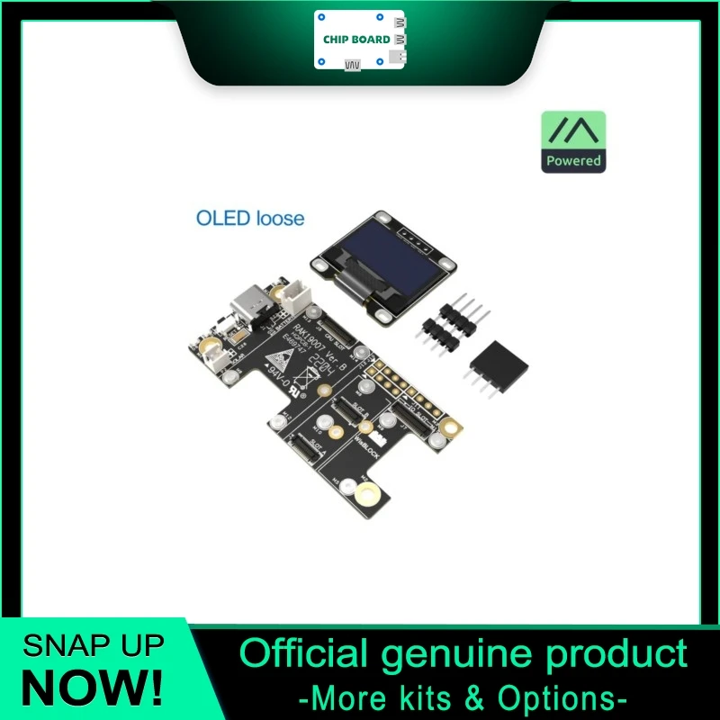 RAKwireless RAK4631 WisBlock Meshtastic Kit for Simple Reliable LoRa Mesh