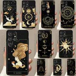 Astrology Tarot Cards Case For Samsung Galaxy S23 S10 S9 S8 Note 10 Plus Note 20 S22 Ultra S20 FE S21 FE Phone Cover