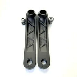 Crank Arm Set 165mm Left And Right Mid Motor Pedal Both Sides With Nuts Black For Bafang M620 MTB Bike