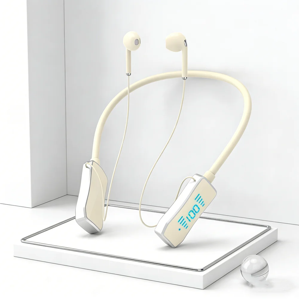 TWS Wireless Headphone Bluetooth Earphones Magnetic Neckband Sport Waterproof Blutooth Headset with Mic Noise Cancell