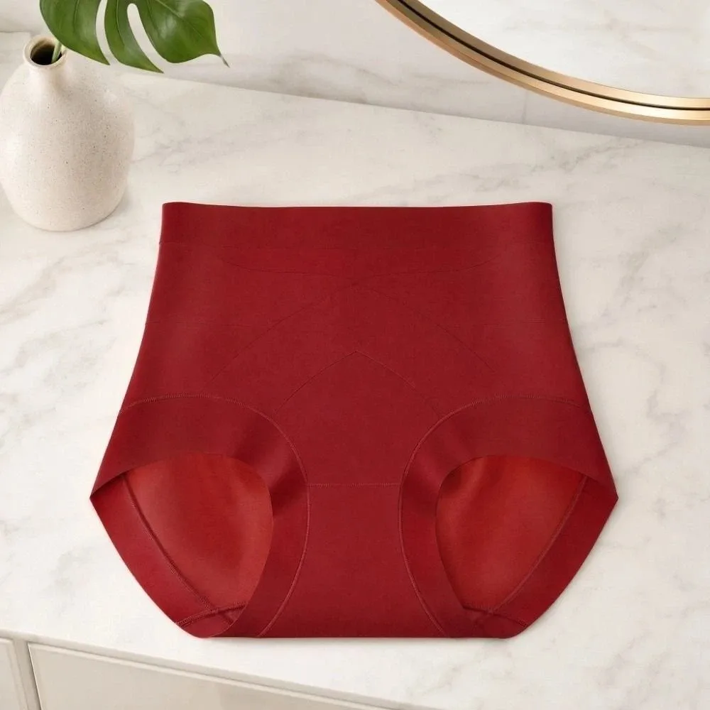 

Thin Shapewear Panties High Waist Skin Color Butt Lifter Briefs Tummy Control Underwear Belly Contracting Postpartum Body Shaper