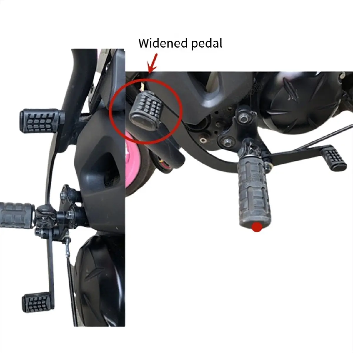 Compatible Motorcycle Gear Lever for Little 650 Gear Lever Press the Gear Shift Lever Front and Rear Modification