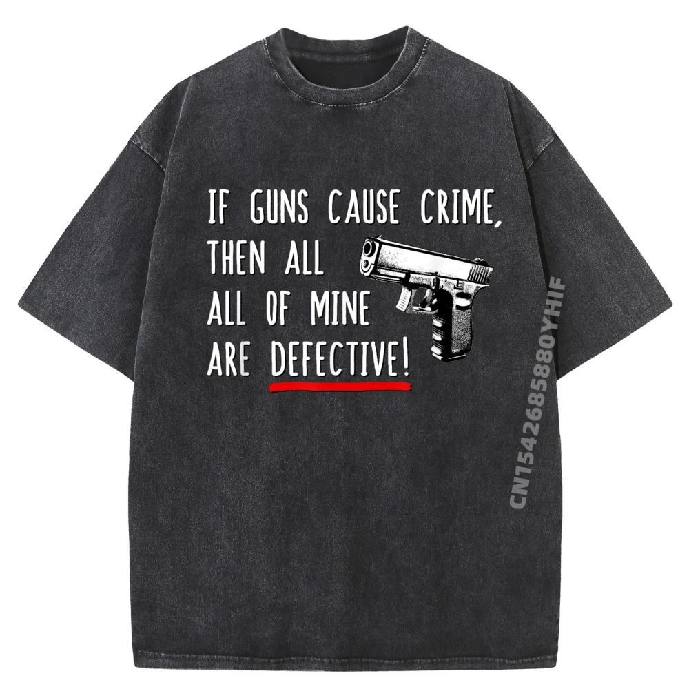 

Мужские забавные топы в стиле хип-хоп, футболки с графическим рисунком, топы с принтом If Guns Cause, мужские уличные потертые рубашки
