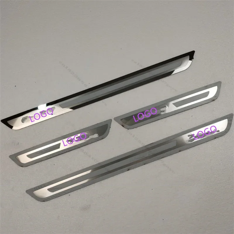 Ultrathin Stainless Steel Door Sill Scuff Plate Articlefor For Volkswagen Golf 6 Golf 7 MK7 Golf 8 MK6 2012-2021 Car styling