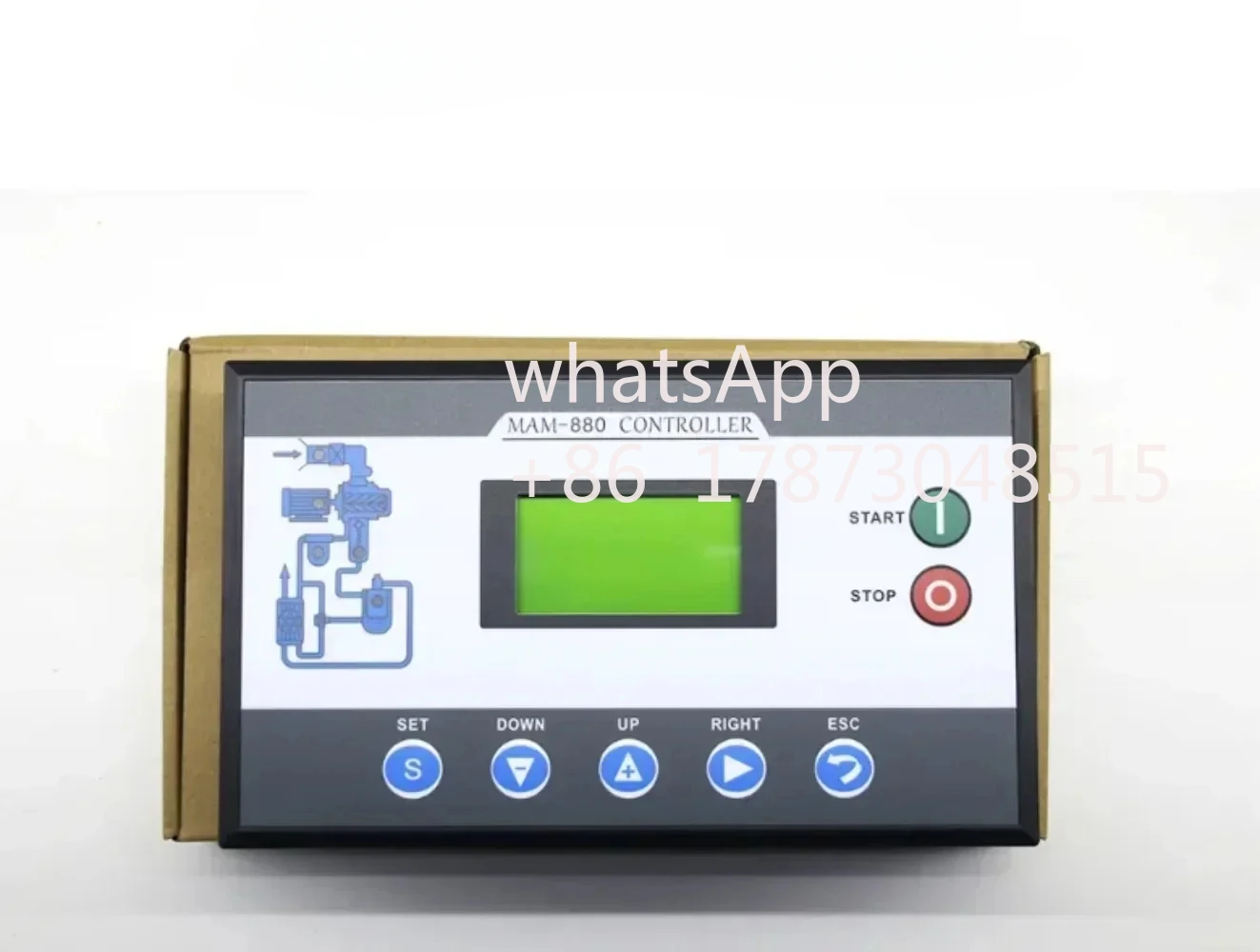 

Запасные части для винтового воздушного компрессора Панель управления MAM880 100A 200A 400A