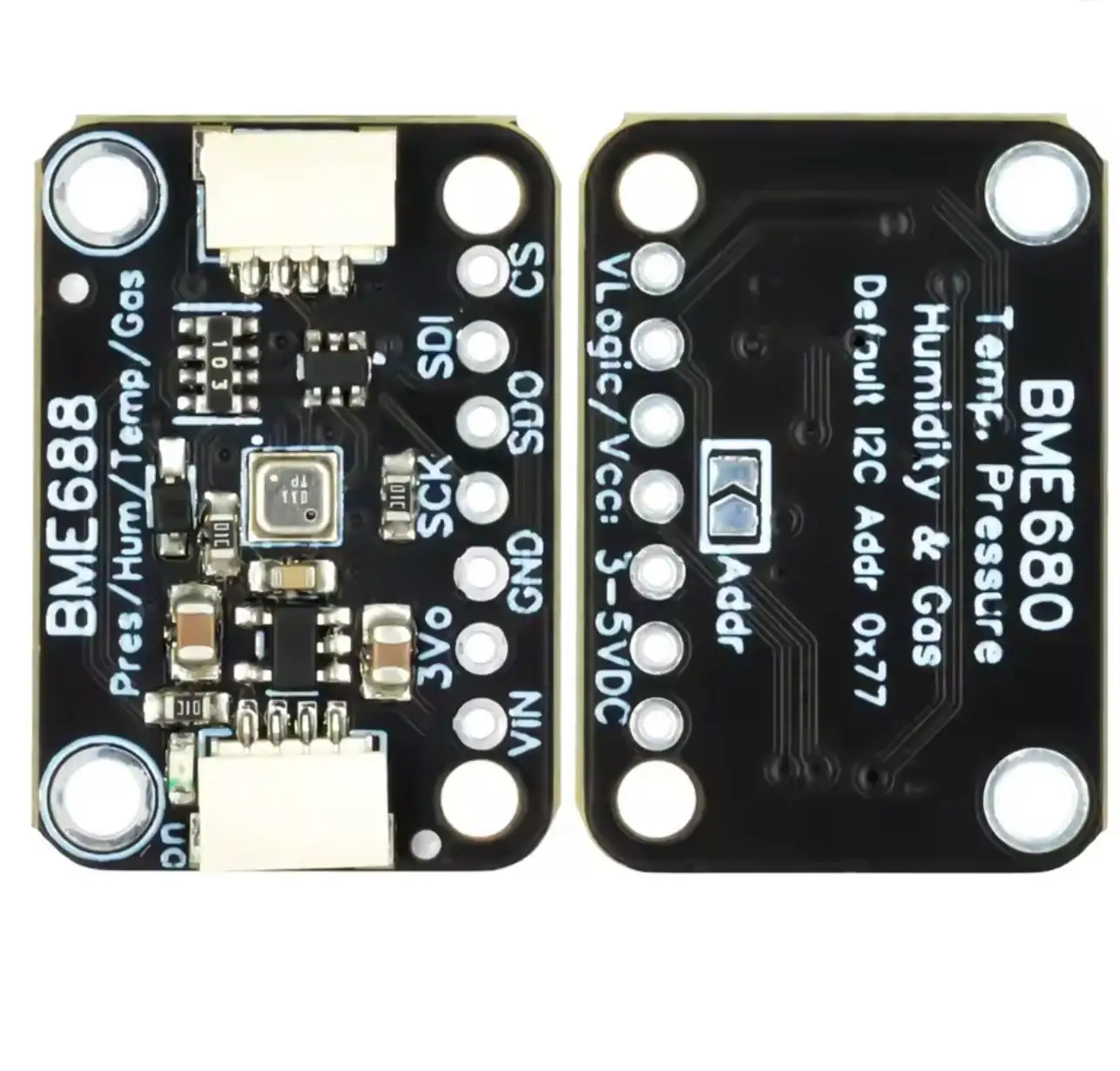 Moduł czujnika środowiskowego BME688, temperatura, wilgotność, ciśnienie, gaz, inteligentny system AI I2C — zdjęcie produktu 3