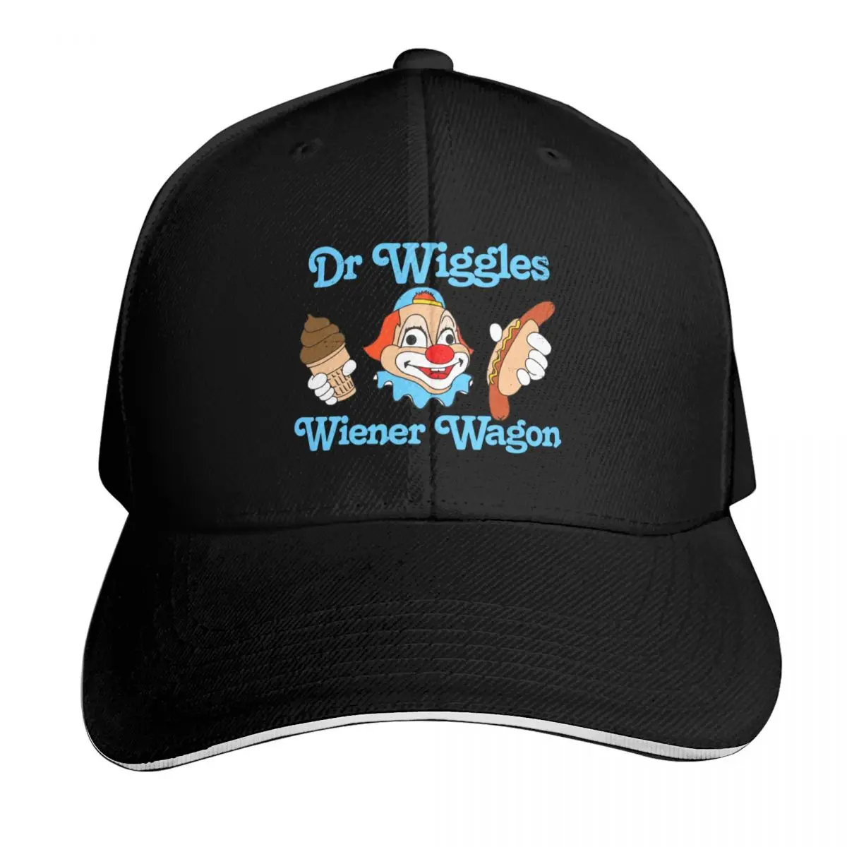 

Dr Wiggles Wiener Wagon Baseball Cap Anime tea Hat luxury caps Unique hats Female Men's