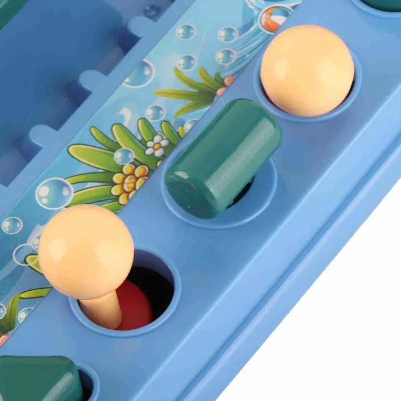 โต๊ะเกมเขาวงกตสวนน้ำขนาดเล็กพกพา ของเล่นสำหรับเด็กและผู้ใหญ่