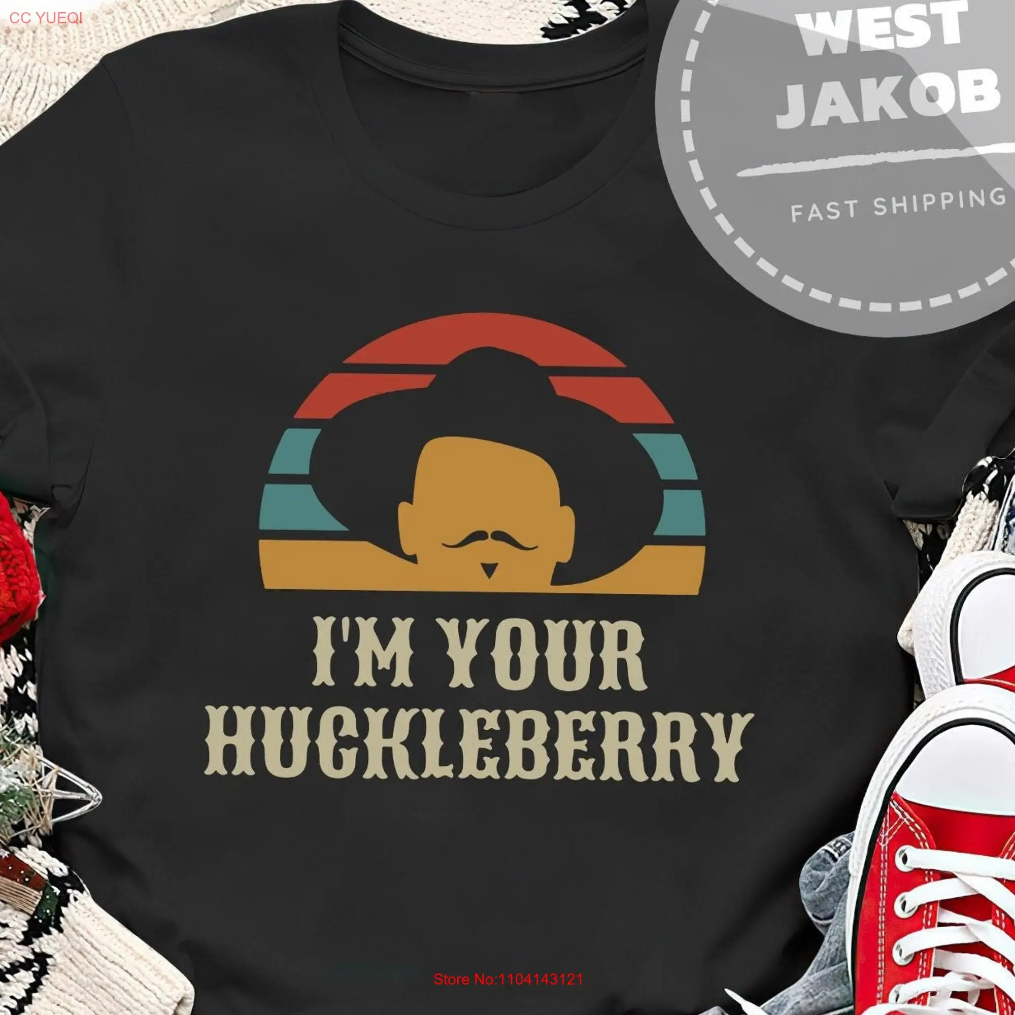 I'm Your Huckleberry Vintage T Shirt Cool Doc Holliday For You And Friend long or short sleeves