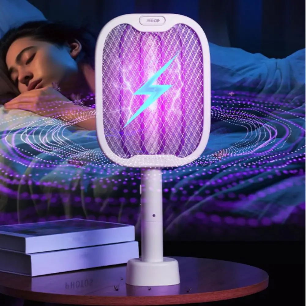 Foldable Electric Mosquito Killer 180 Degree High Pressure Mosquito Killing Baton USB Charging Retractable Insect Killer Indoor
