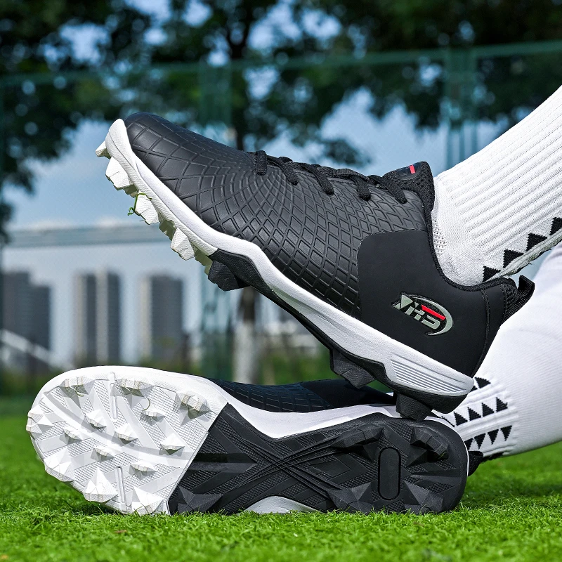 New Arrival Baseball Shoes For Men Outdoor Lawn Court Mens Shoes Lace Up Man Baseball Shoe Low Top Walking Shoe Mens