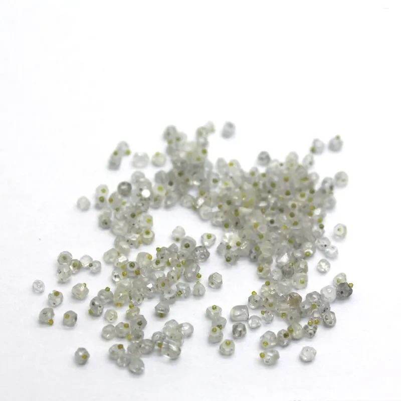 Synthetischer weißer diamant stein für schmuck herstellung labor erstellt cvd htpt diamanten fester künstlicher granulat partikel edelstein 1pc – Detail 8