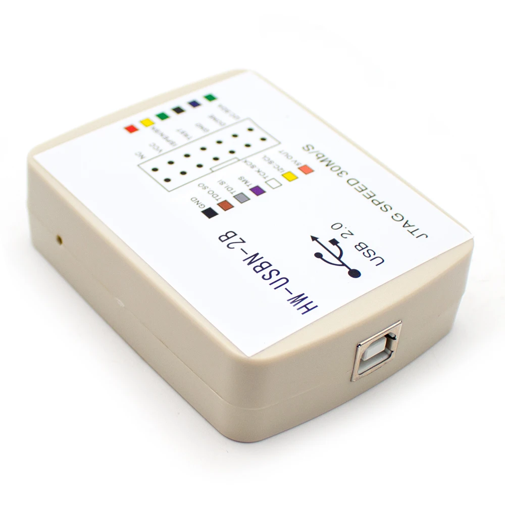 Pengunduh Kisi Programmer Kecepatan Tinggi HW-USBN-2B Fpga Simulator Ispdown Burner 30MB/Dtk I2C Membakar Dua Saluran