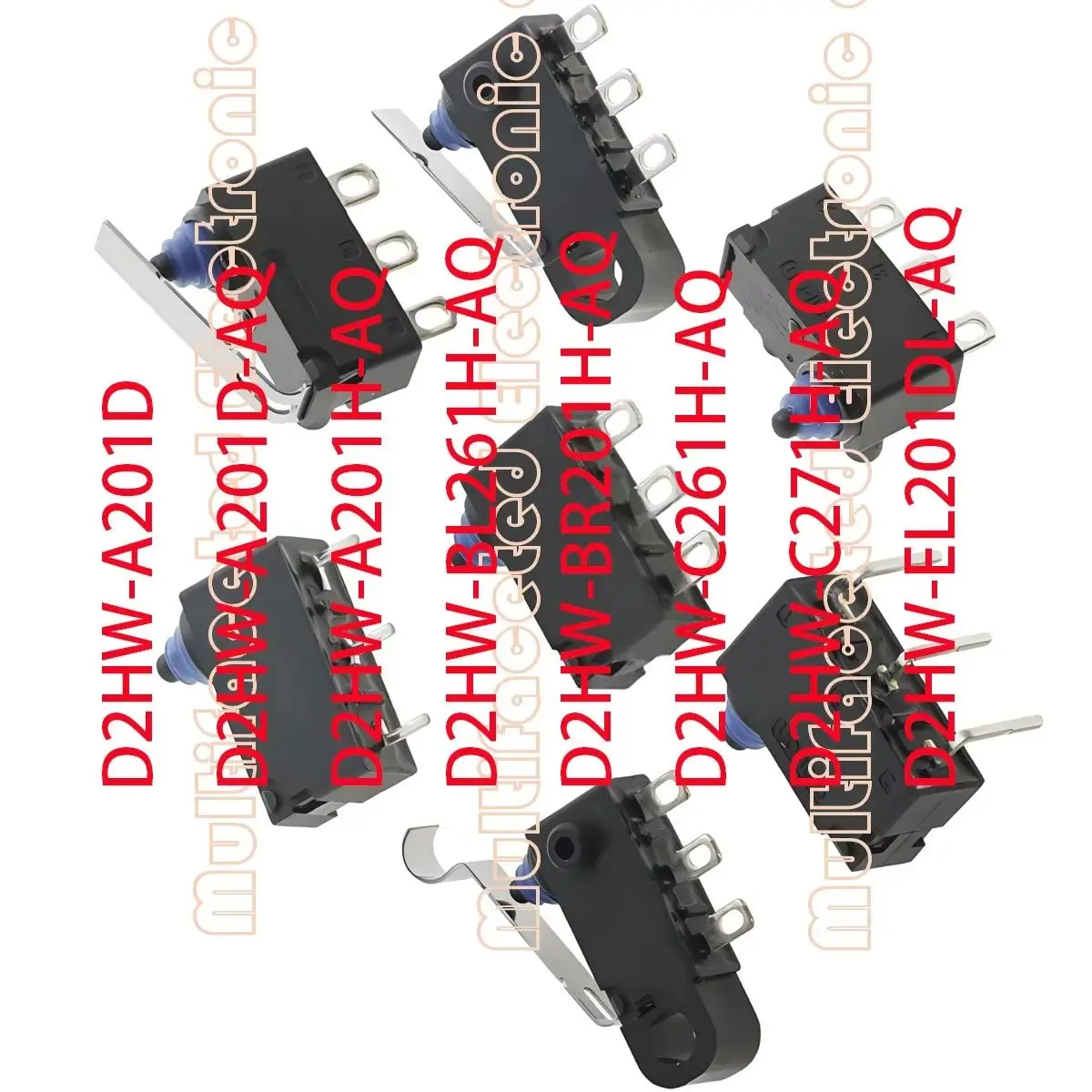 

5 оригинальных микропереключателей D2HW A201D D2HW-A201D-AQ A201H-AQ BL261H-AQ BR201H-AQ C261H-AQ C271H-AQ EL201DL-AQ Пылезащитная кнопка IP67
