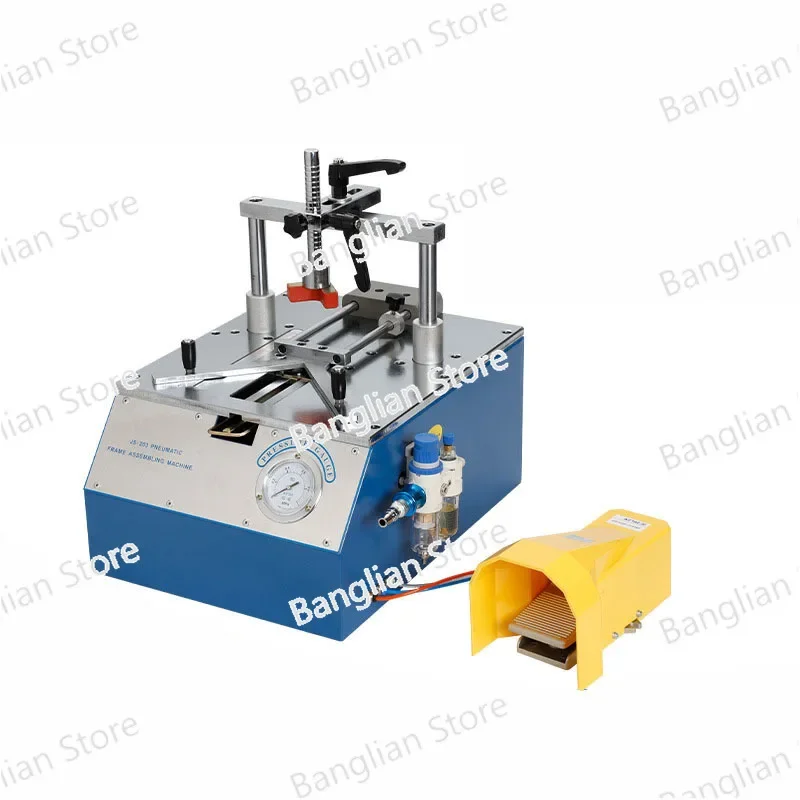 Desktop Pneumatic Nail Angle Machine, Bench-Top Type, Picture Frame, Underpinner 0.6-0.8 MPa, Working Pressure, 110mm