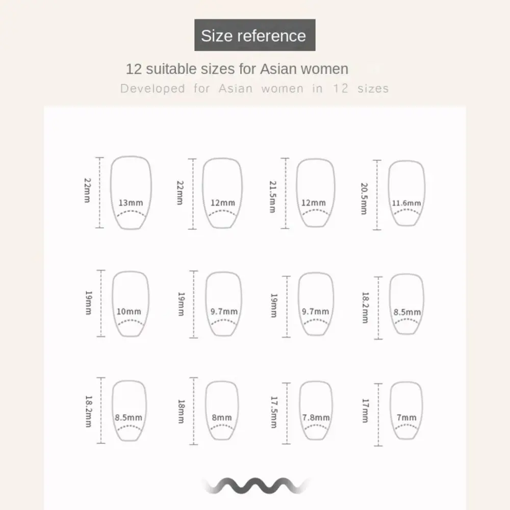 24 Uds puntas de uñas manicura cubierta completa prensa en uñas amor corazón uñas postizas bailarina brillo negro plata corto francés