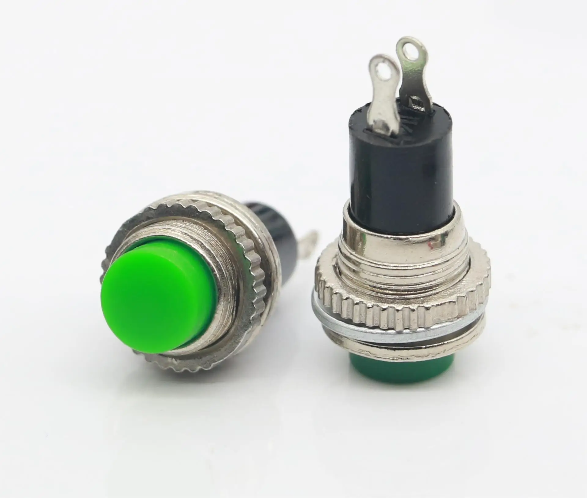 PBS1-16 Circular DS Button Small Lock Free Self Reset Waterproof Button Doorbell Horn Power Jogging Button Switch