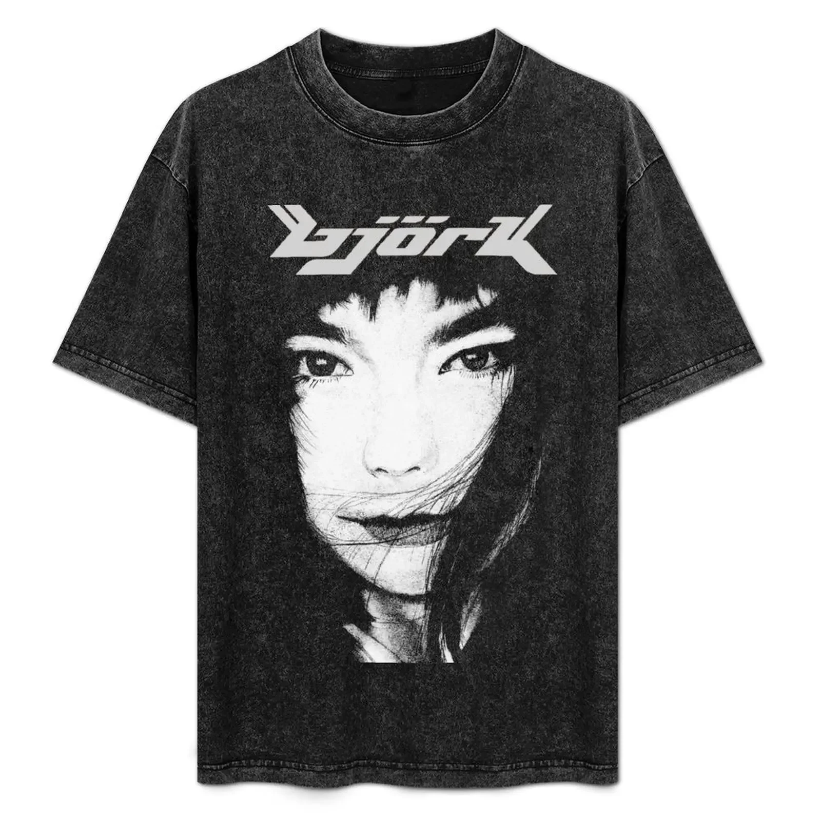 

Bjork T-Shirt gifts for boyfriend valentines boutique clothes croswit shirt man vintage clothes T-shirts for men cotton