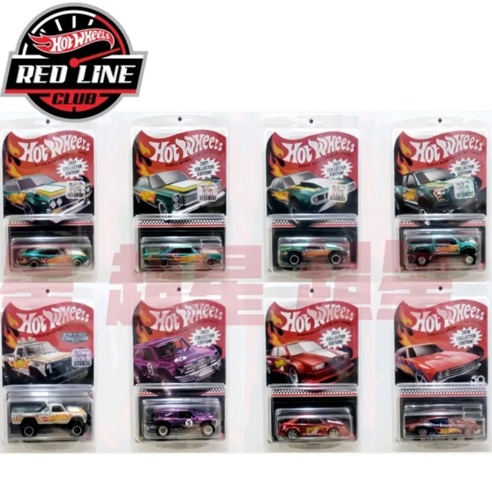 الأصلي الساخن عجلات قسط الخط الأحمر نادي RCL Hotwheels 1/64 تحصيل المعادن المنمنمات نموذج سيارة Diecasts Hotweheels نموذج