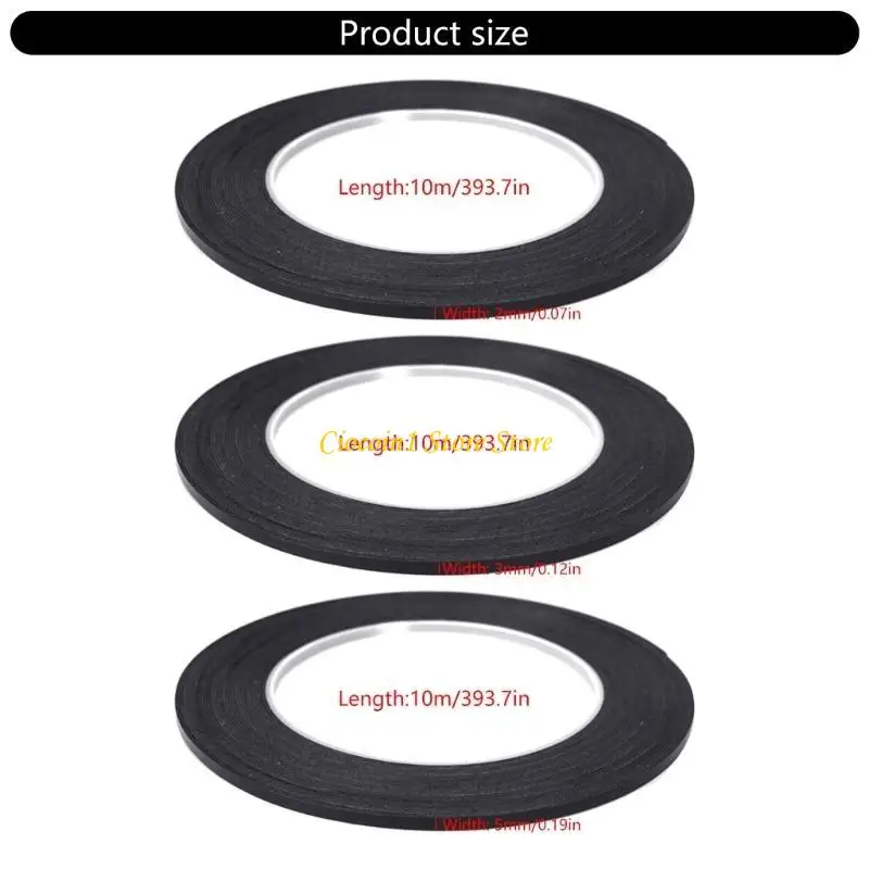 A3PC Super Sticky Double Sided Foam Adhesive Sealing Tape for Home and Office Repairs