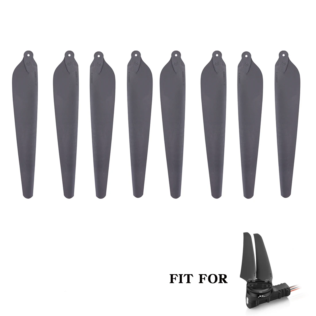 Go Flying 2388 Carbon Nylon Propeller For Hobbywing X6 Motor 23 Inch Folding Drone Propeller Blade Agriculture Drone Accessories