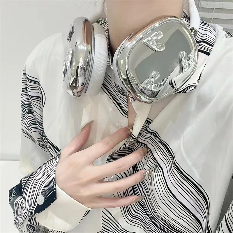 Luxury Cute Heart Headphone Earphone Case Cover Protector For Apple Airpods Max