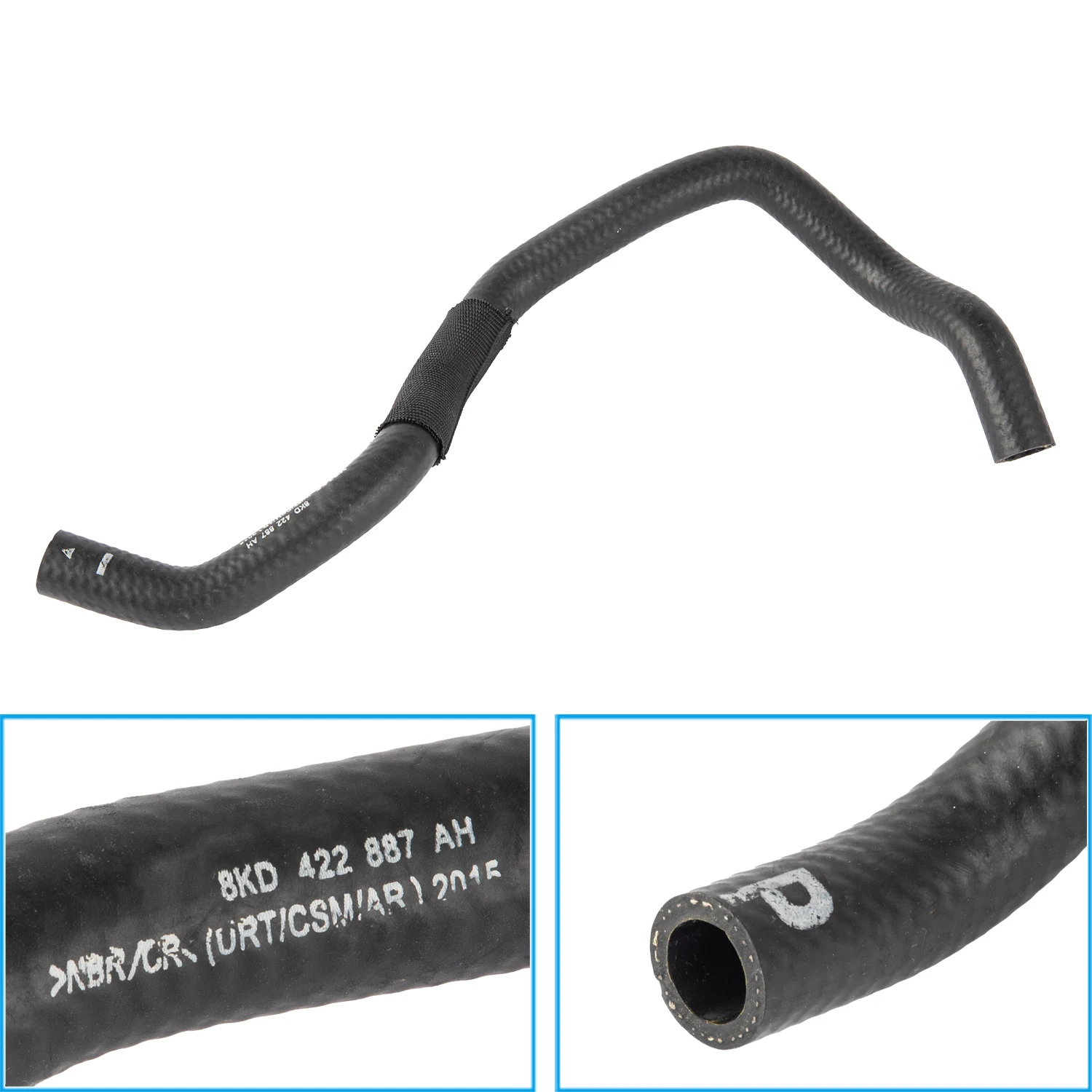 OEM Power Steering Reservoir Return Hose 8K0422887AH,8K0422887AD,8K0422887AA For AUDI A4 B8 2008-2016,A5 2008-2014 1.8T/2.0T