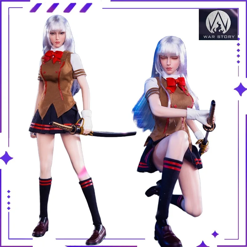 

WAR STORY Original 1/6 Three Kingdoms Girl Warrior - Zhao Yun Female Soldier Mobile Doll Model Handmade Toy Gift Collection