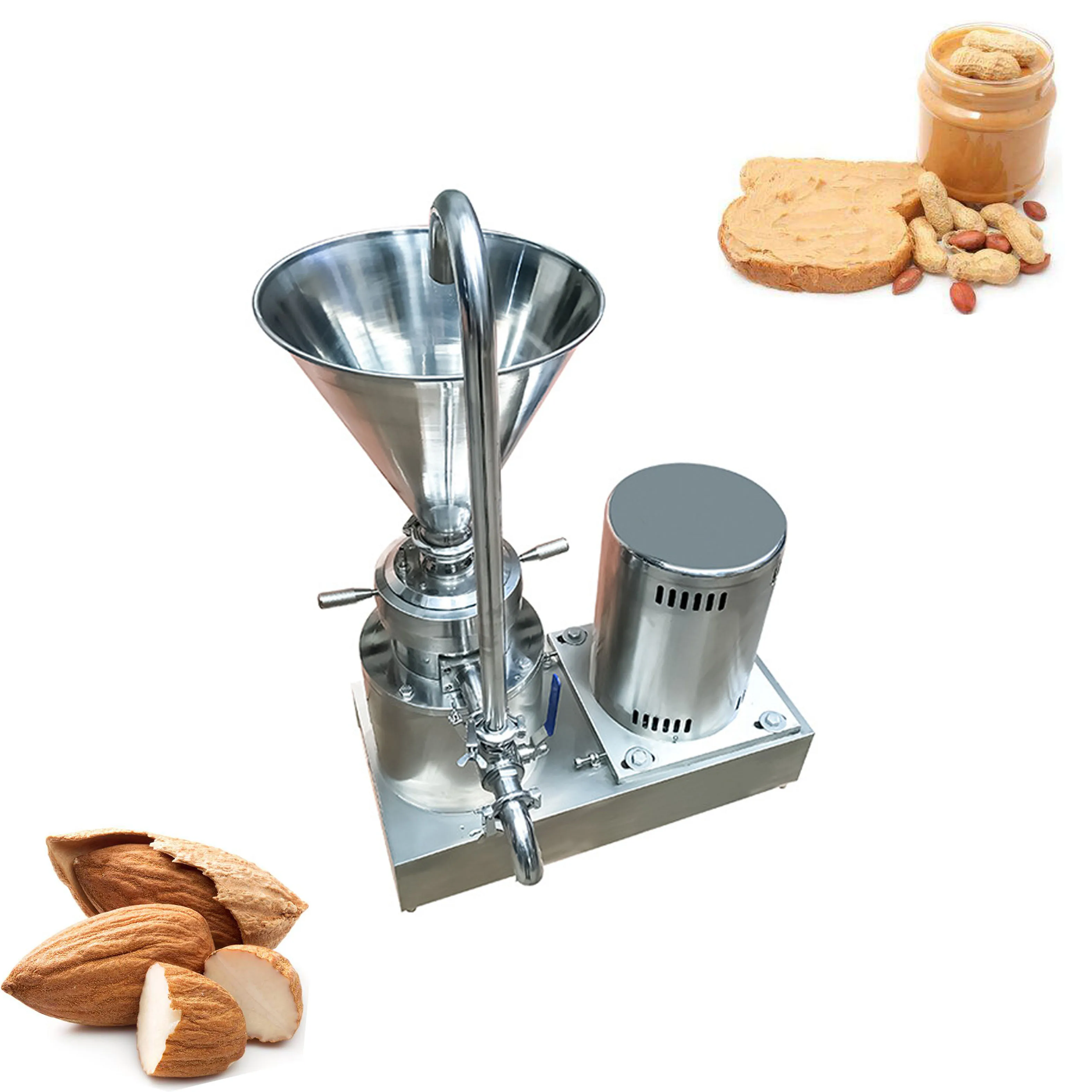 

Small Groundnut Paste Milling Machine For Macadamia Hazelnut Sesame Shea Pistachio Almond Nut Peanut Butter Making Machine Price