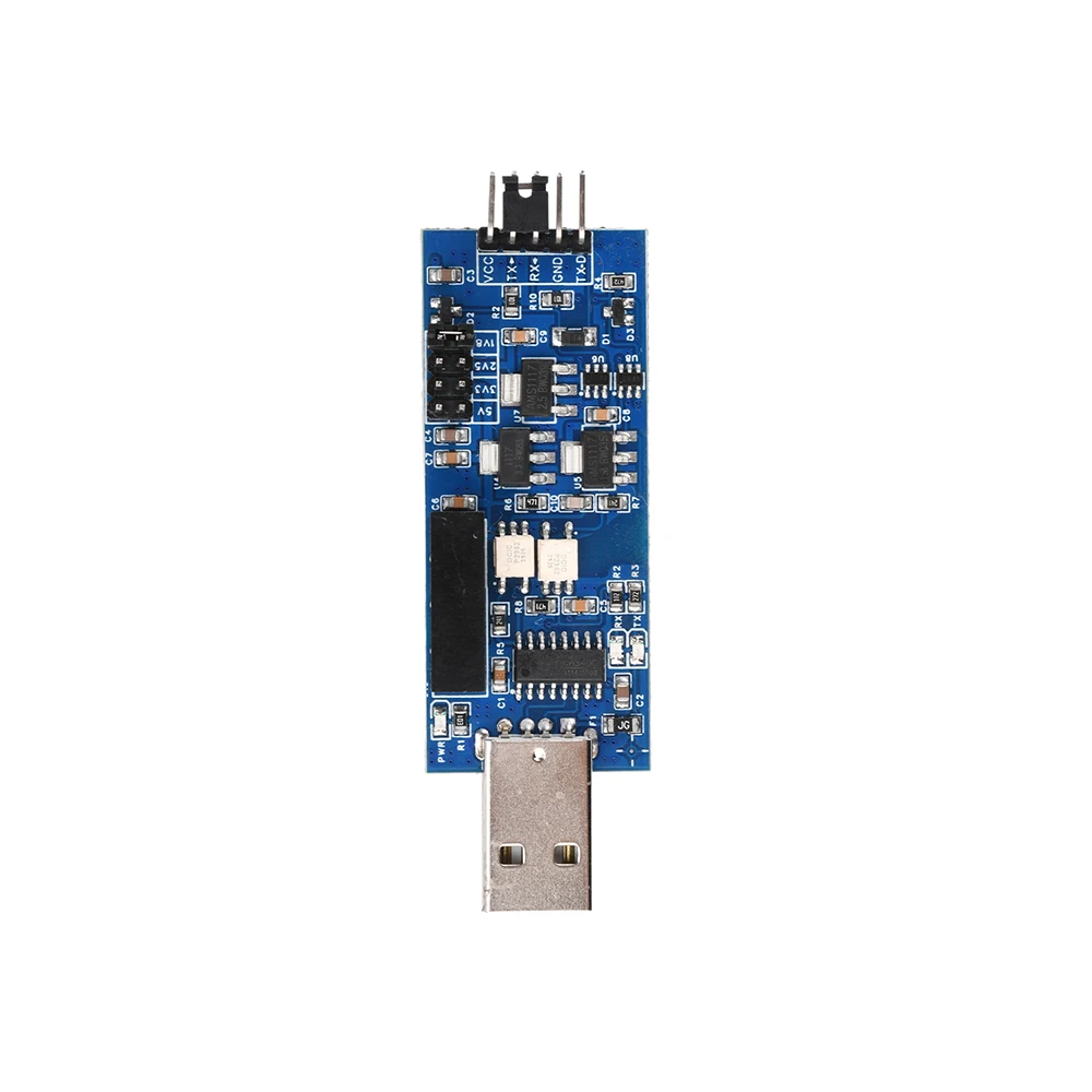 CH340 Photoelektrisches Isolations-Seriellportmodul USB zu TTL Seriellportmodul 5V 3,3V 2,5V 1,8V Vierstufige USB-Schnittstelle – Detail 5
