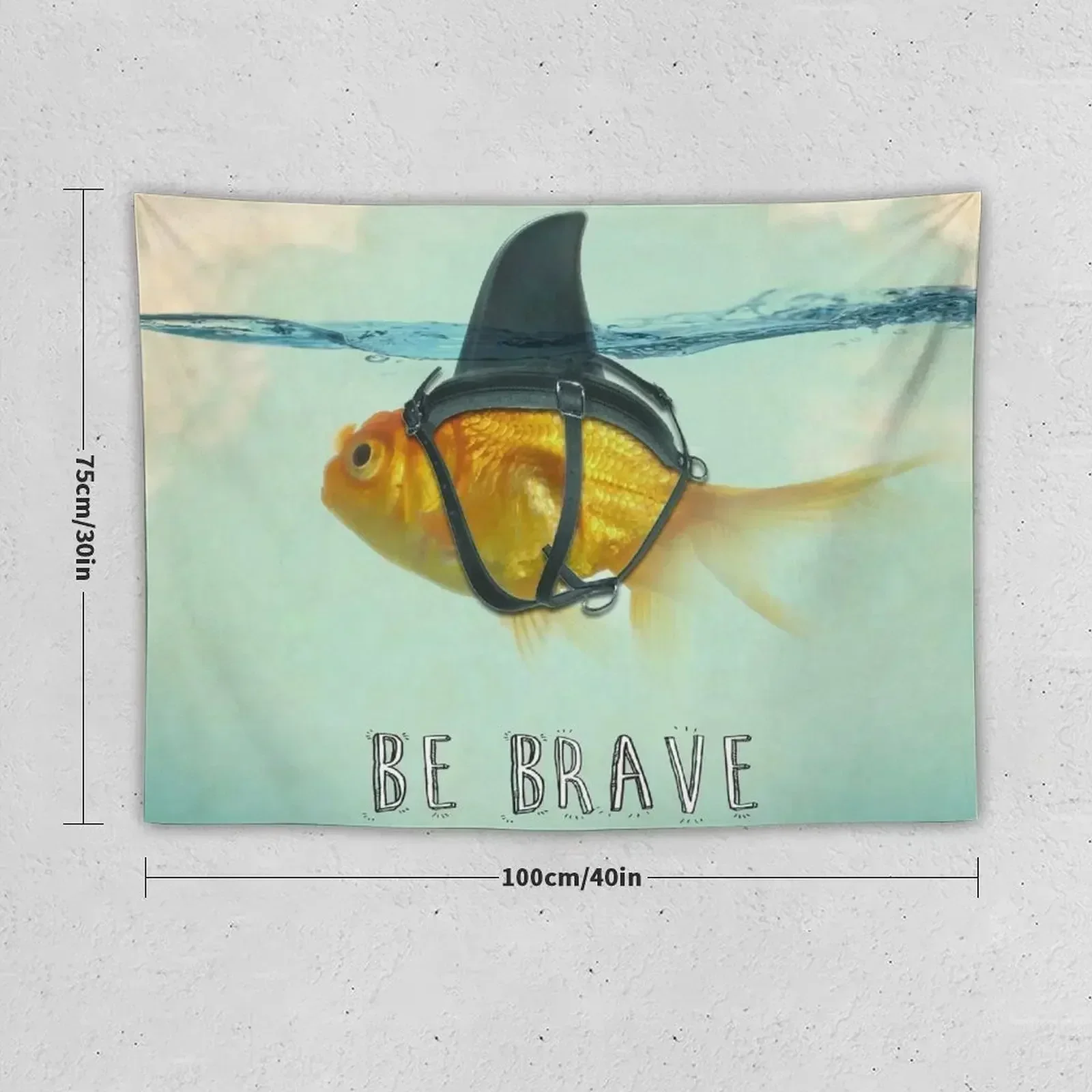 Be Brave - Brilliant Disguise Tapestry Room Decor Aesthetic Bedroom Decor Aesthetic Tapestry